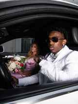 Latest White Coat 3 Pieces One Button Prom Suits Shawl Lapel Homecoming Tuxedo