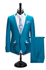 Amazing Notched Lapel Best Fitted Men Suits for Prom-Dbrbridal