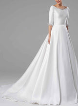 Ball-Gown Wedding Dresses Beaded-Dbrbridal
