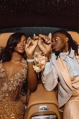 Champange Sleeveless Flowers Sequin Column Floor length Sparkle Prom Dresses-Dbrbridal