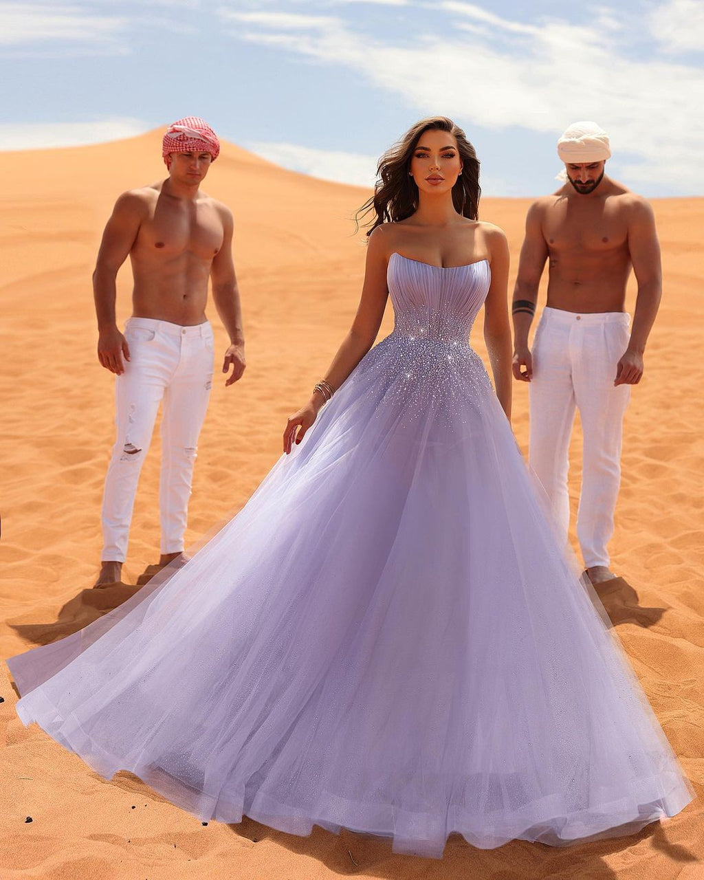 Classy Long Lilac Sleeveless Crystals Tulle Evening Party Gowns Dbrbridal Classy Long Lilac Sleeveless Crystals Tulle Evening Party Gowns Dbrbridal