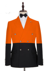 Classy Slim Fit Peaked Lapel Prom Outfits s-Dbrbridal