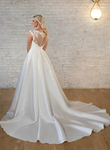 Elegant Lace Ball Gown Bridal Dress-Dbrbridal