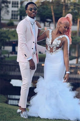 Fashion Pink Slim Fit Prom Men Suit-Dbrbridal