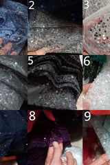 Glamorous V-Neck Short Sleeves Beading Flower Mermaid Floor-Length Prom Dresses-Dbrbridal