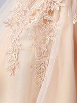 Jewel Neck Lace Sleeveless Short A-Line Bows Red Kids Social Party Dresses-Dbrbridal