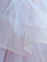 Jewel Neck Sleeveless Lace Kids Social Pageant Dresses-Dbrbridal