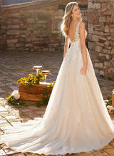 Lace Ball-Gown Wedding Dresses Featuring Tulle-Dbrbridal