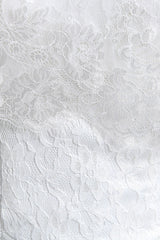 Lace Sweatheart Trumpet/Mermaid Wedding Dress With Lace Cape-Dbrbridal