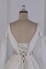 Luxury Beadings Wedding Dress Tulle Sleeveless Sequined Bridal Gowns Sweetheart-Dbrbridal