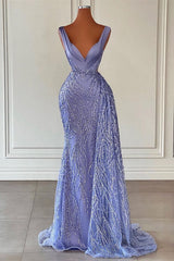 New Arrival Sleeveless Mermaid Evening Party Gowns-Dbrbridal