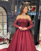 New Arrival Strapless Long Sleeves Bridal Gown With Ruffles Long-Dbrbridal
