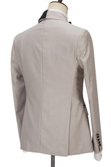 Peaked Lapel Slim Fit Men Suits for Prom-Dbrbridal