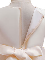 Pretty V Neck Short Sleeves Flowers Kids Party flower girl dresses-Dbrbridal