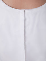 Sweet A-Line White Satin Ankle-Length First Communion Dress-Dbrbridal