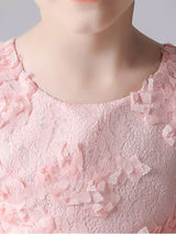 White Jewel Neck Sleeveless Short Princess Dress Bows Kids Social Party Dresses-Dbrbridal