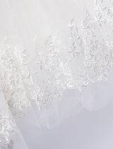 White Pageant Dress Princess Sleeveless Short Girl'S Dinner Dress-Dbrbridal