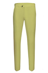 Yellow Three Pieces Peaked Lapel New Arrival Prom Suits for Men-Dbrbridal