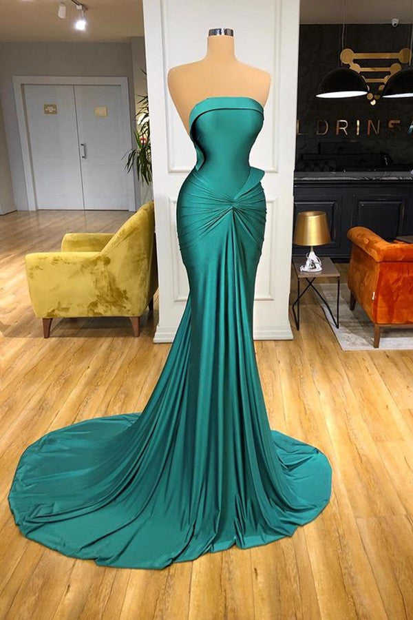 Gorgeous Long Mermaid Evening Prom Dress On Sale Strapless