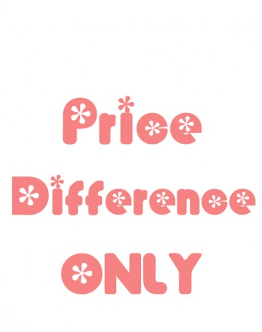 Price Difference Fee to remake a wedding dress