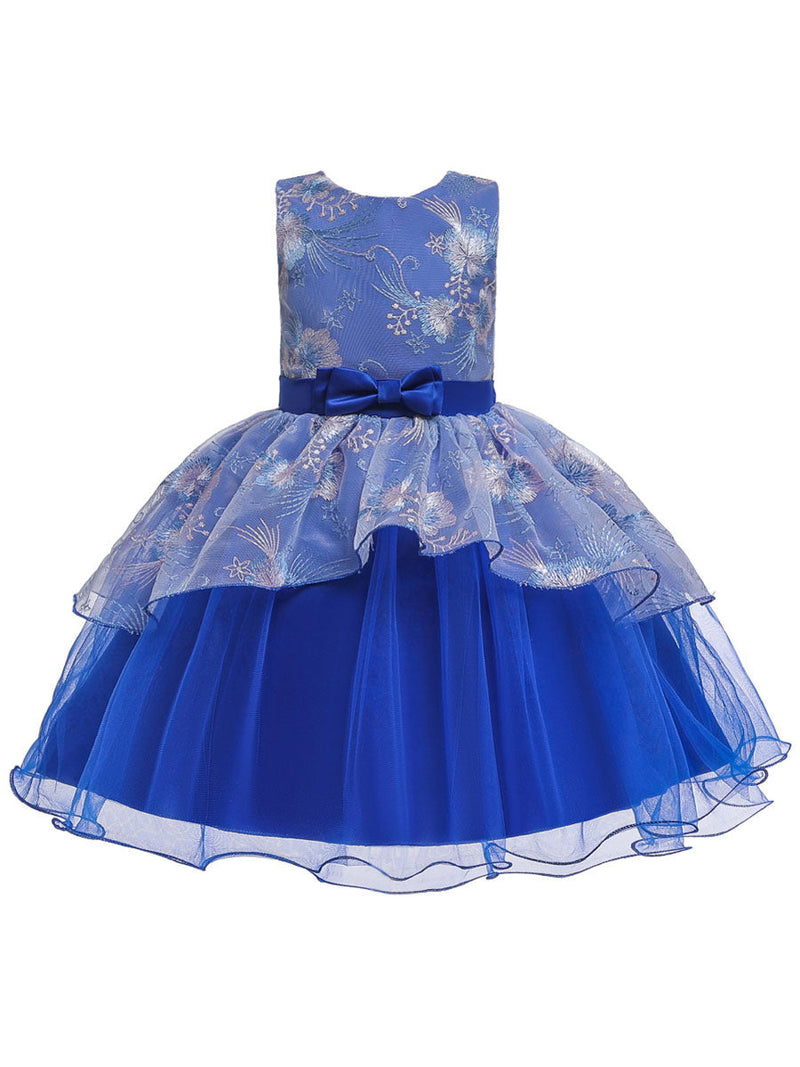 Sleeveless Tutu Gown Baby flower girl dresses