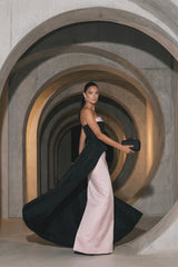 Romantic Strapless Sleeveless Satin Mermaid Evening Dresses Sheath With Zipper