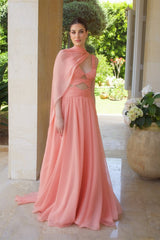 Glamorous Sweetheart Straps Sleeveless Chiffon Evening Dresses A-Line With Pleats