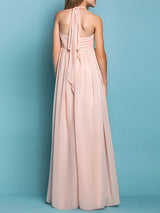 A-line Strapless Sleeveless Pleated Kids Social Party Dresses-Dbrbridal