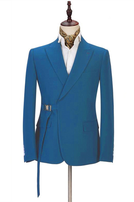 Amazing Peaked Lapel Slim Fit Prom Outfits-Dbrbridal