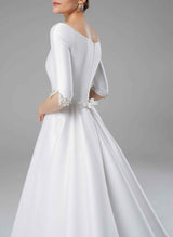 Ball-Gown Wedding Dresses Beaded-Dbrbridal