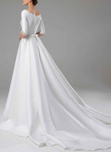 Ball-Gown Wedding Dresses Beaded-Dbrbridal