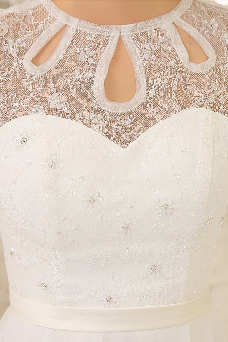 Casual Wedding Dresses Ivory Lace Chiffon Beach Wedding Dress with Beaded Dbrbridal Casual Wedding Dresses Ivory Lace Chiffon Beach Wedding Dress with Beaded Dbrbridal