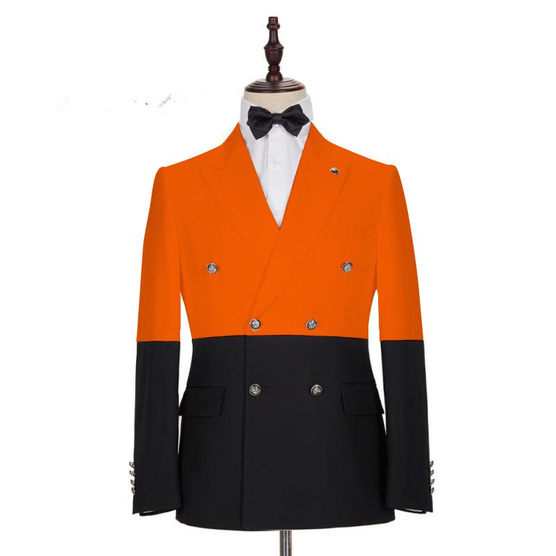 Classy Slim Fit Peaked Lapel Prom Outfits s-Dbrbridal
