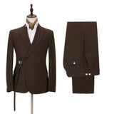 Elegant Gorgeous Peaked Lapel Best Fitted Men Suits-Dbrbridal