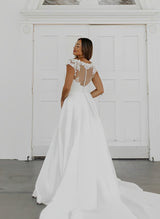 Elegant Lace Ball Gown Bridal Dress-Dbrbridal