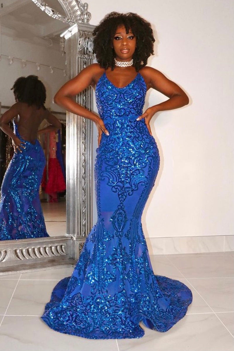 Modest Halter V-Neck Sleeveless Mermaid Prom Dress Sequins Long Dbrbridal Modest Halter V-Neck Sleeveless Mermaid Prom Dress Sequins Long Dbrbridal