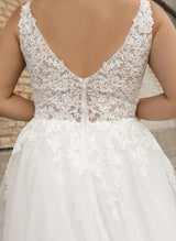 Princess Wedding Dresses Stunning Lace Tulle-Dbrbridal