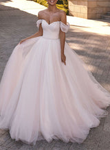 Retro style Tulle Wedding Dress-Dbrbridal