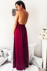 Simple Shining Sequins Applique Halter Prom Dresses Split Mermaid Sleeveless Chic Evening Dresses-Dbrbridal