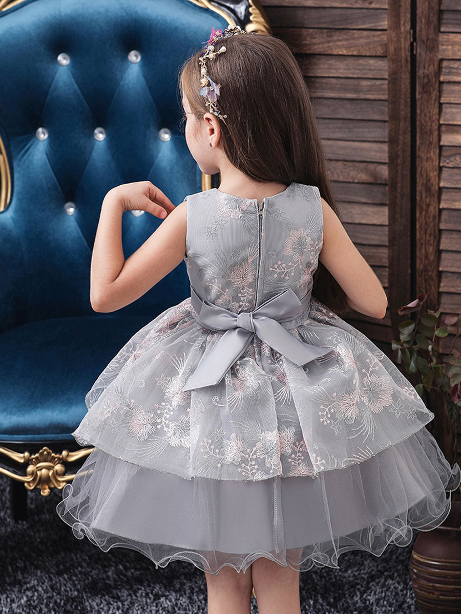 Sleeveless Tutu Gown Baby flower girl dresses – Dbrbridal